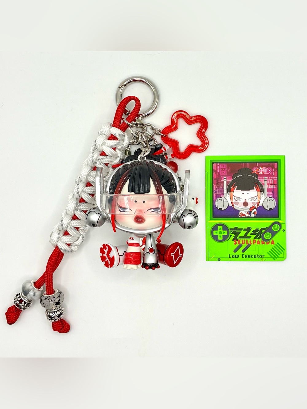 Skullpanda x City of Night Series Bag Charm - Law Executor